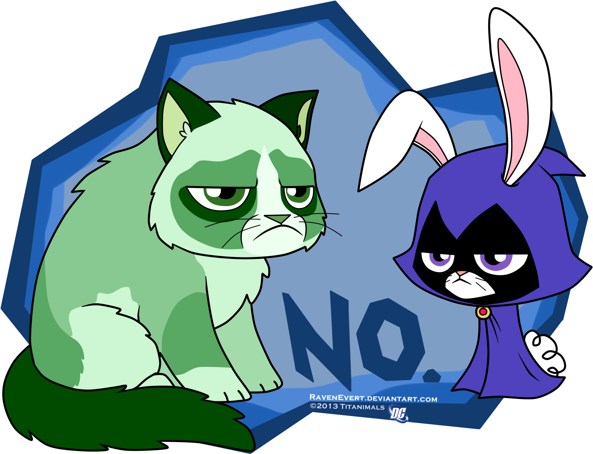 Grumpy Cat - Image - Beast Boy (2000x1508)