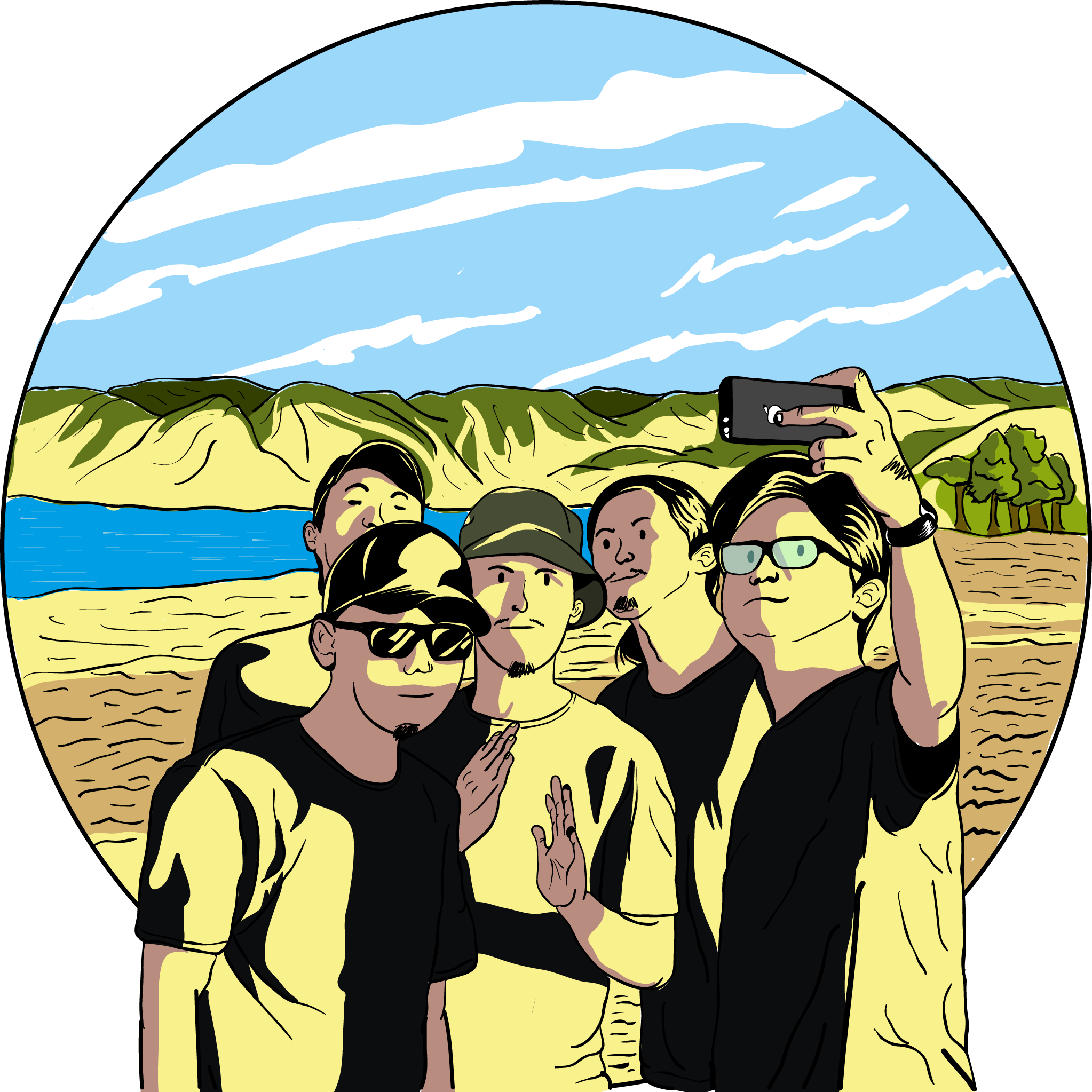 Groufie - Illustration (2046x2046)