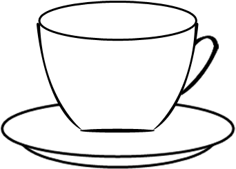 Draw Coffee-cup - Step - Coffee Cup (350x350)
