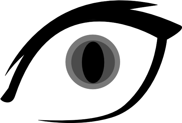 Fox Eye Vector (600x392)
