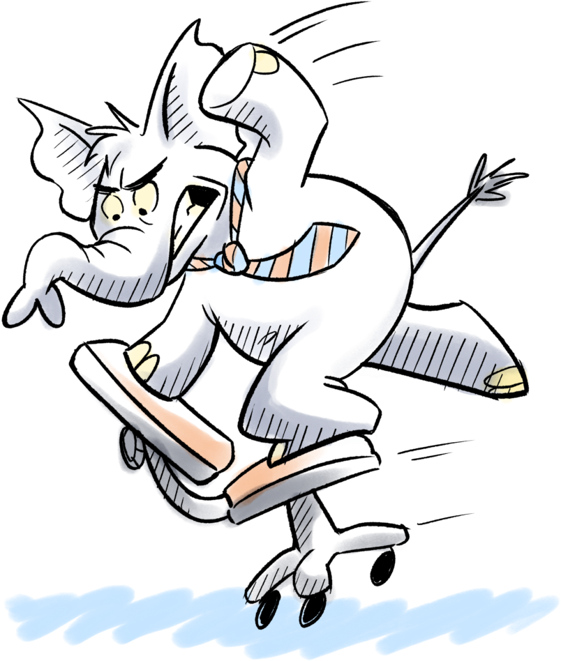 Chapter Heading Cartoons - Elephants (1024x1024)