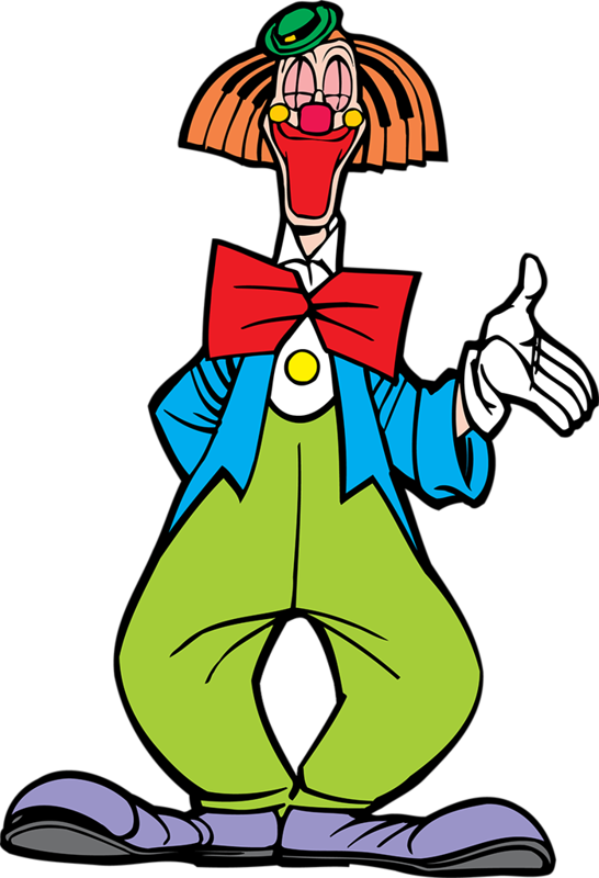 Circus Clown - Clip Art (546x800)