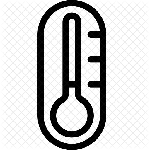 Thermometer Icon - Illustration (512x512)
