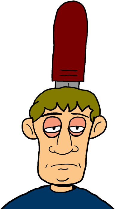 Cramming Cliparts - Cramming (398x700)