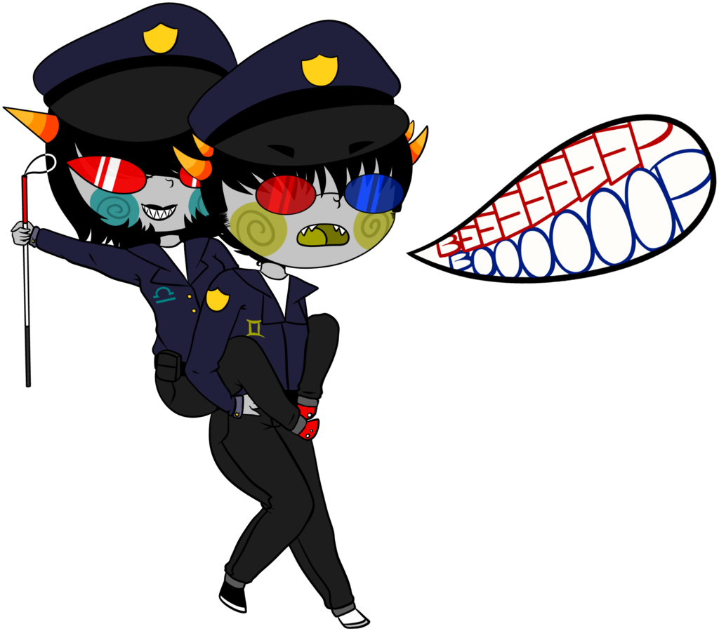 Trollcops By Squishyghasty - Cartoon (1024x899)