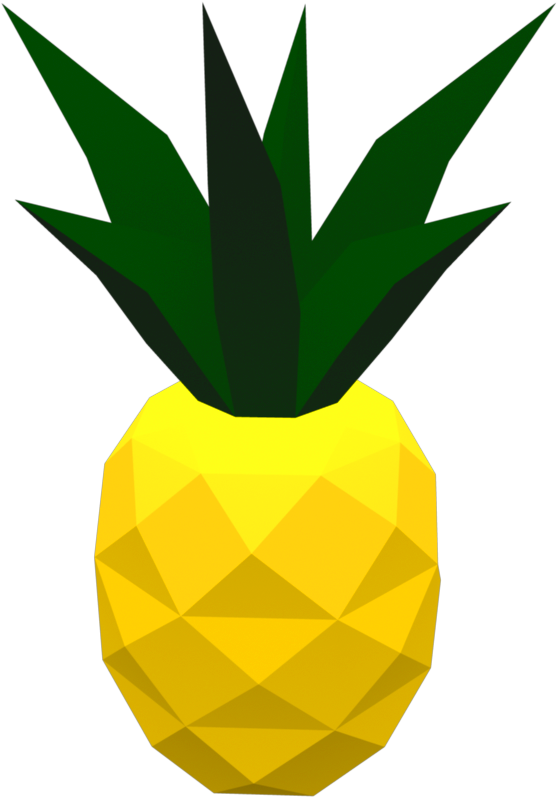 3d Model Time - Pineapple (1024x1024)