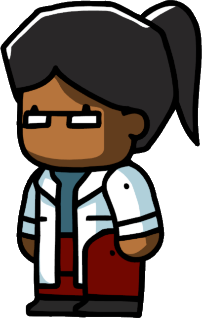Science Teacher Female - Scribblenauts Scientist (409x642)