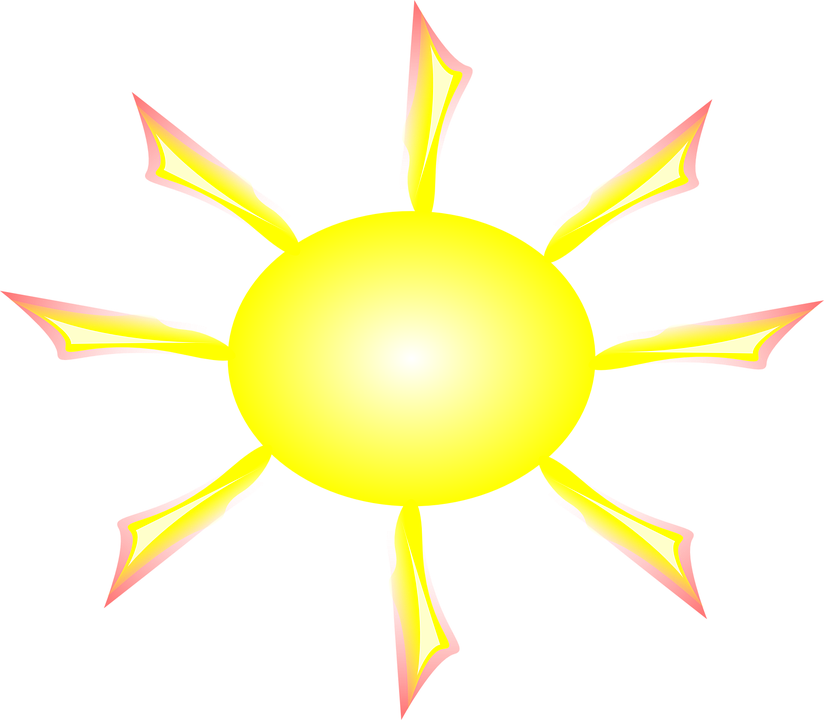 Yellow Clipart Black Background (859x750)