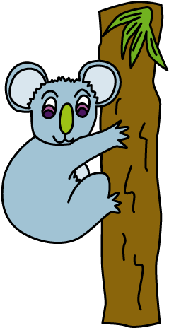 Koalas - Cartoon (332x475)