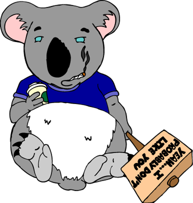Phil The Koala - Koala (666x700)
