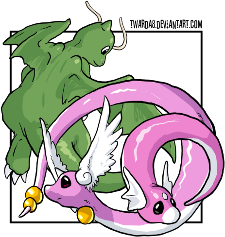 Mirage Dragons - Dragonite (500x500)