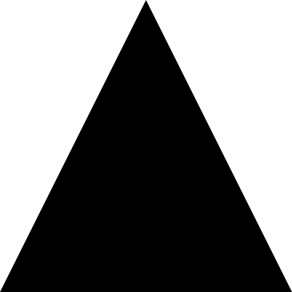 Black Isosceles Triangle (640x480)