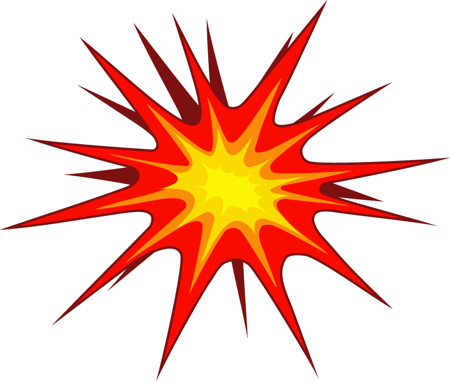 Explosion Cartoon Comics Comic Book - Explosion (908x769)