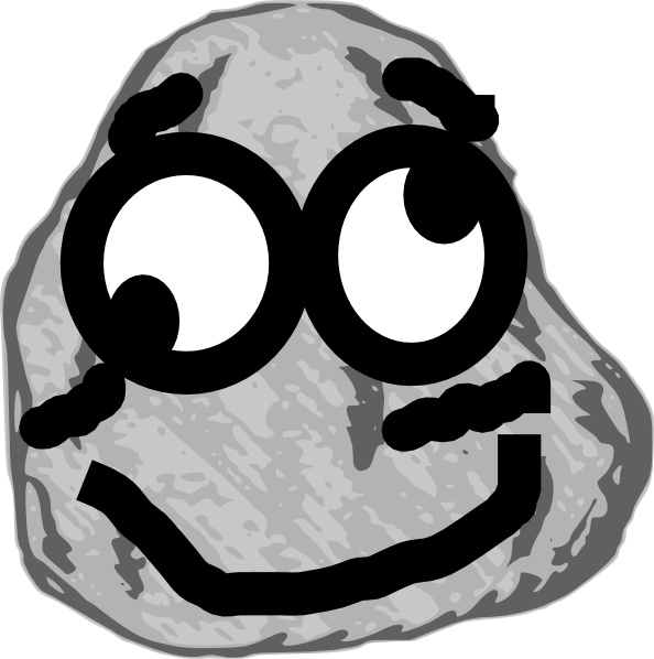 Stone Clip Art (594x598)