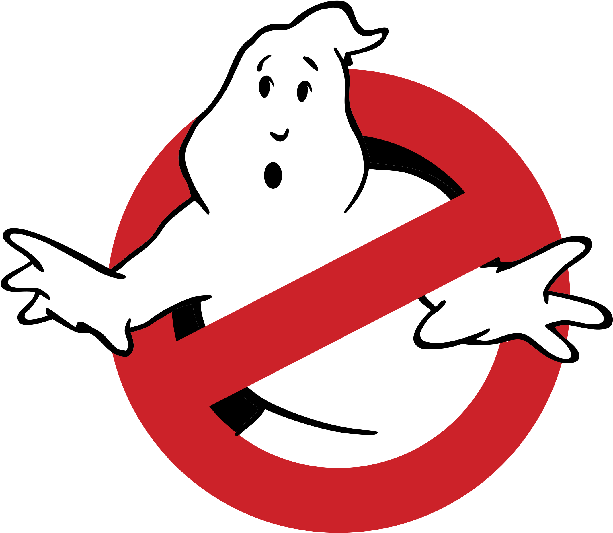 Wall Colour - Ghostbusters Logo (2400x2400)