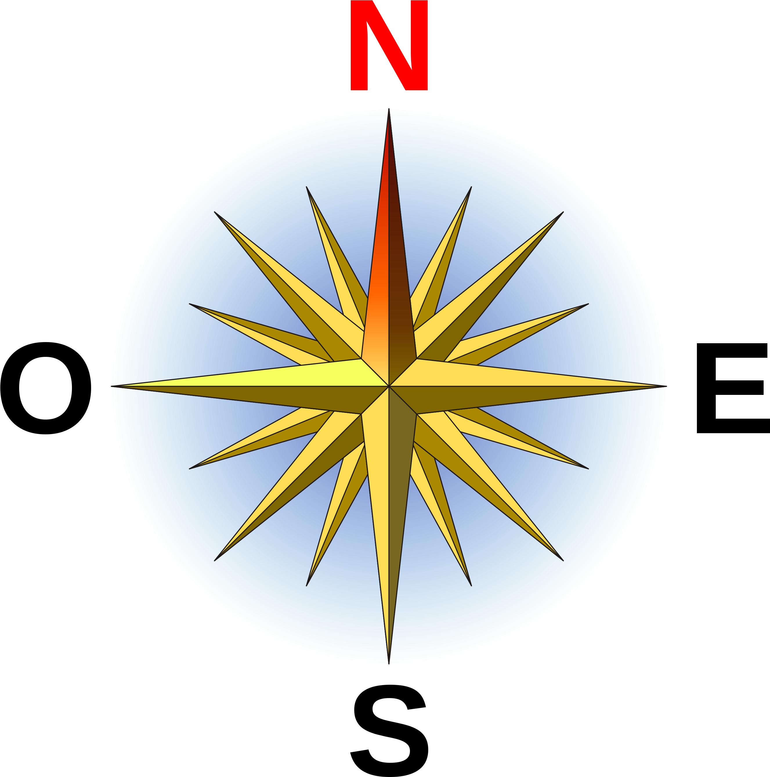 Compass Rose Fr Small N - Cool Compass Rose Designs (2835x2835)