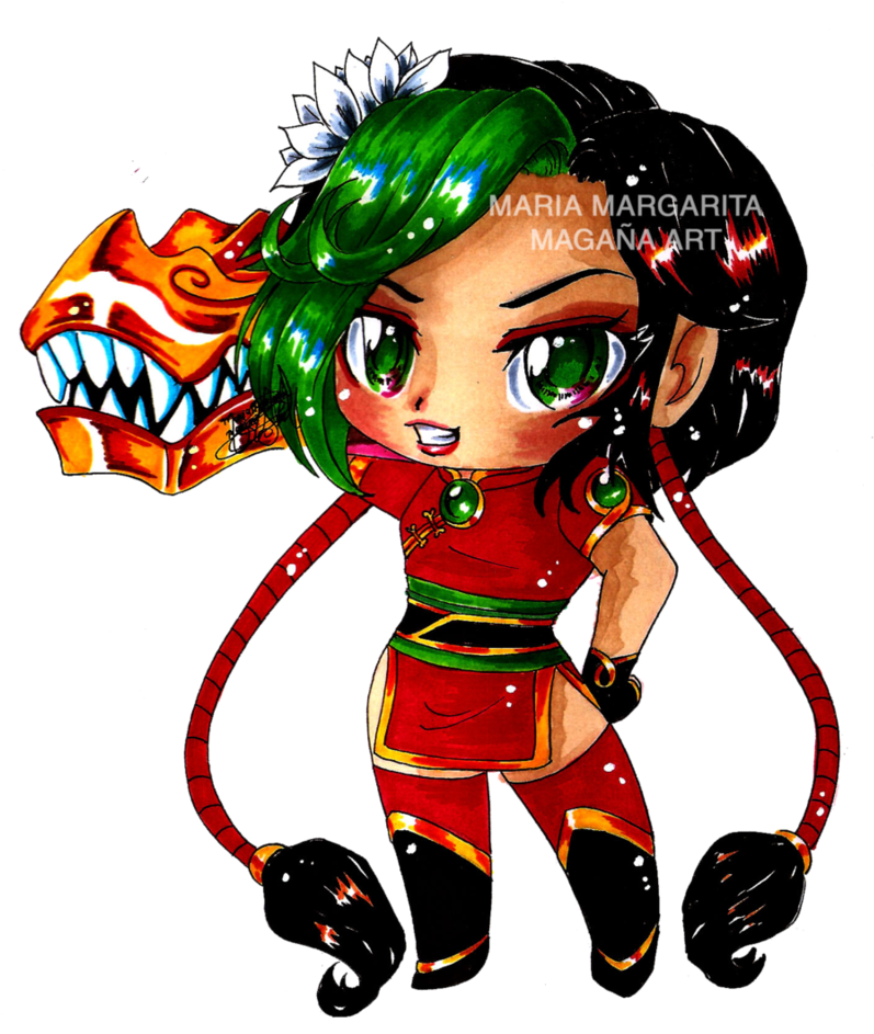 Chibi Jinx Firecracker By Selene-nightmare69 - Selene (800x998)