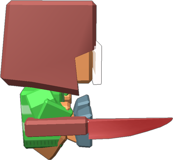 A Full-scripted Chara, Including A Changing Knife Which - Utility Knife (768x768)