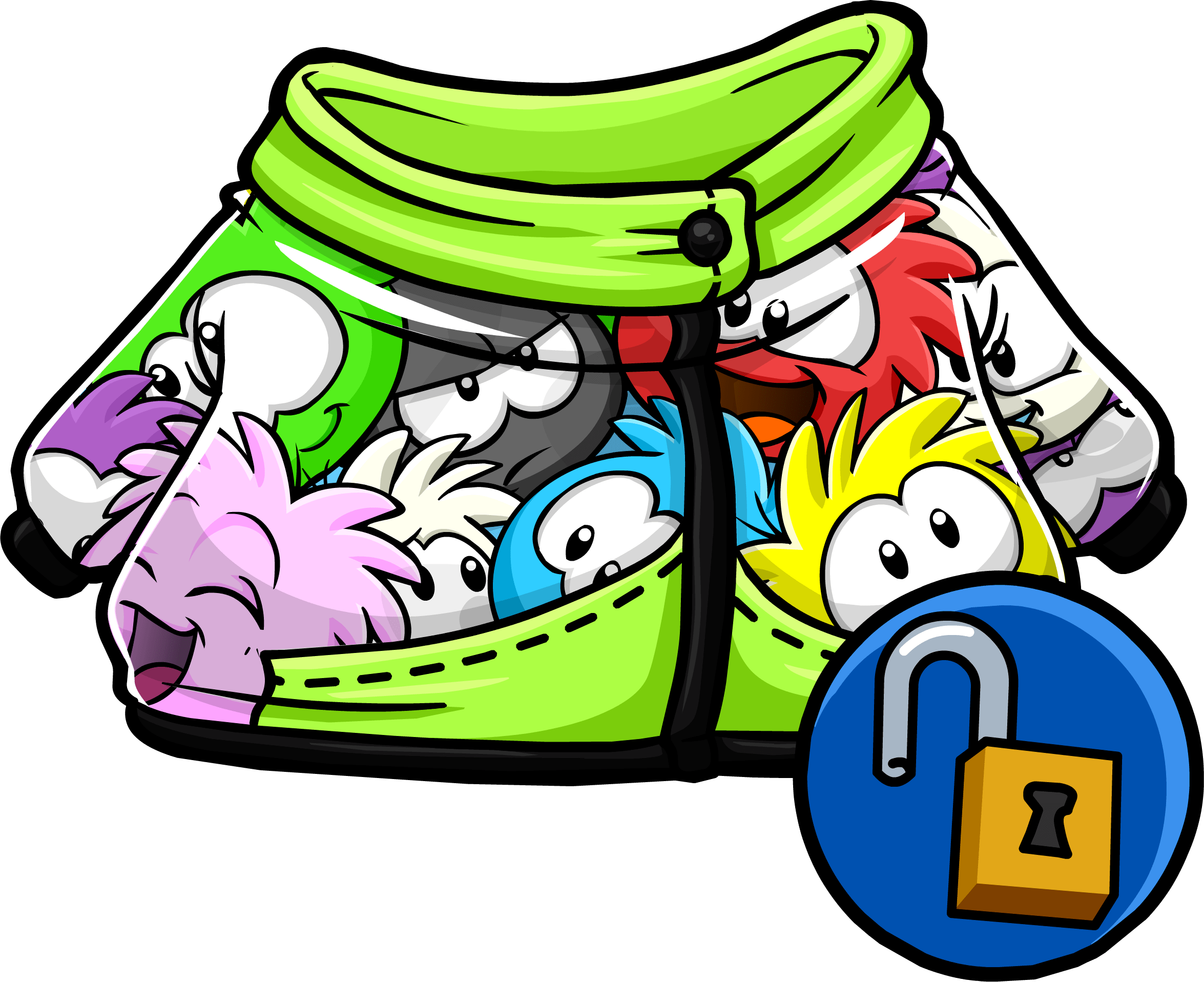 Club Penguin Puffles (2350x1916)