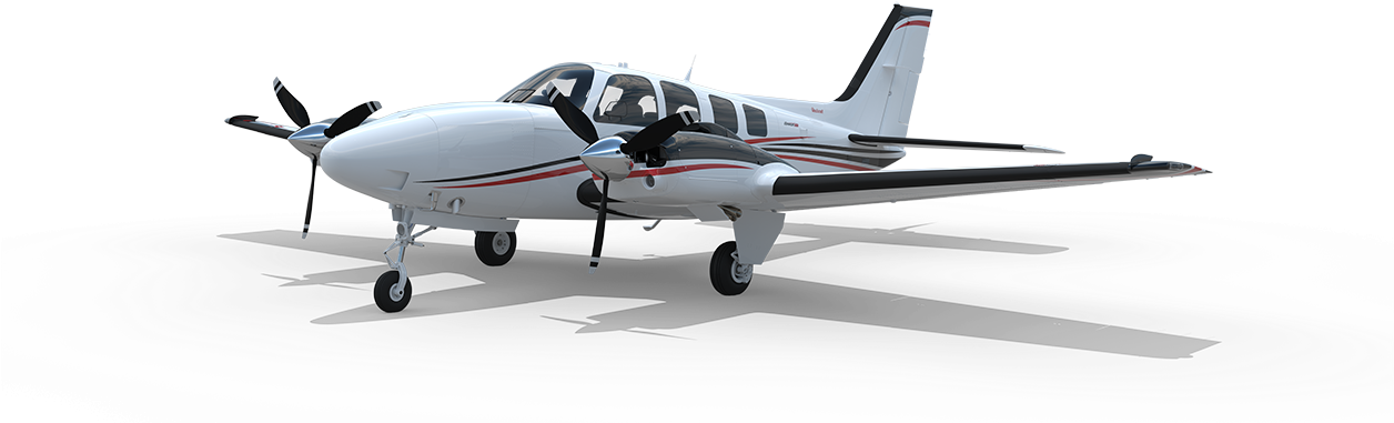 American Twin-engine Plane - Beechcraft C-12 Huron (1255x405)