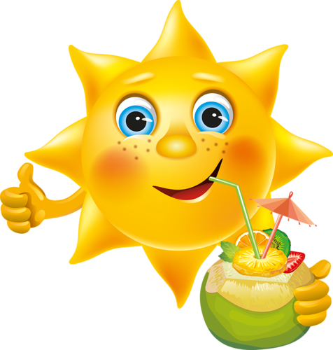 Emojis - Smiley Sol (476x500)