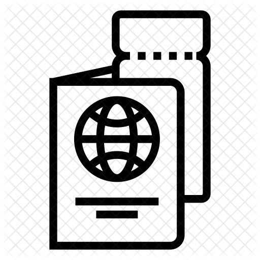Passport Icon - Passport (512x512)
