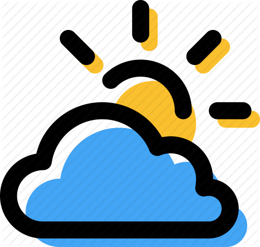 Mostly Sunny, High 52 - Cloud (512x486)