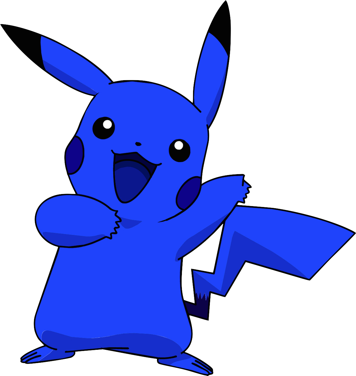 Pikablu - Super Hero Pikachu (1247x1247)