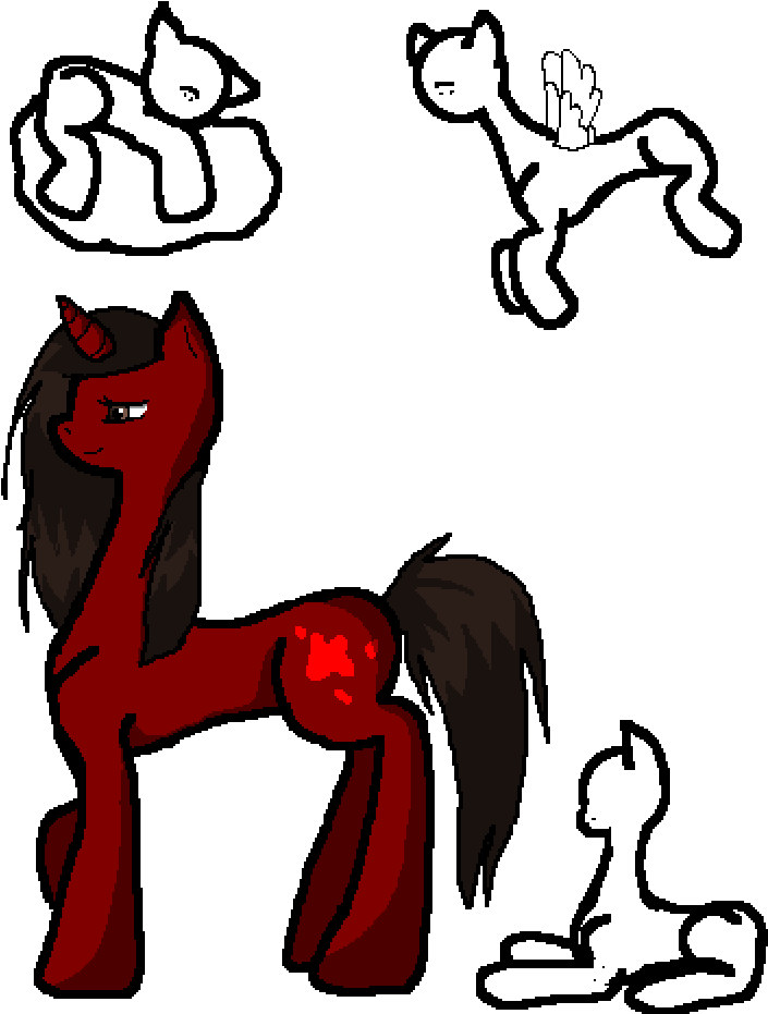 -just Draw Your Pony Oc Or S - Drawing (1000x1000)