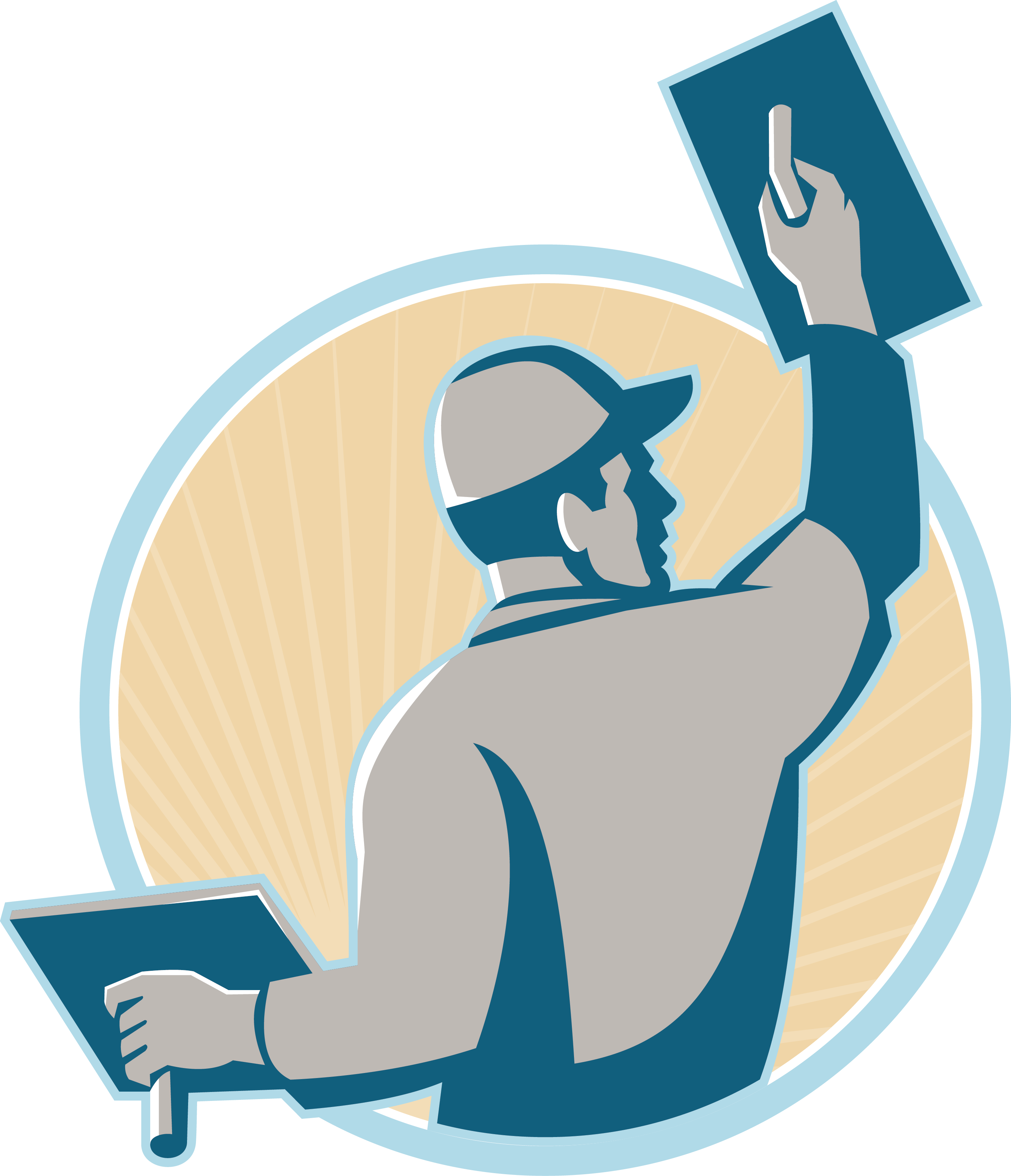 For An Indoor & Outdoor Application - Plastering Vector Free (2827x3289)