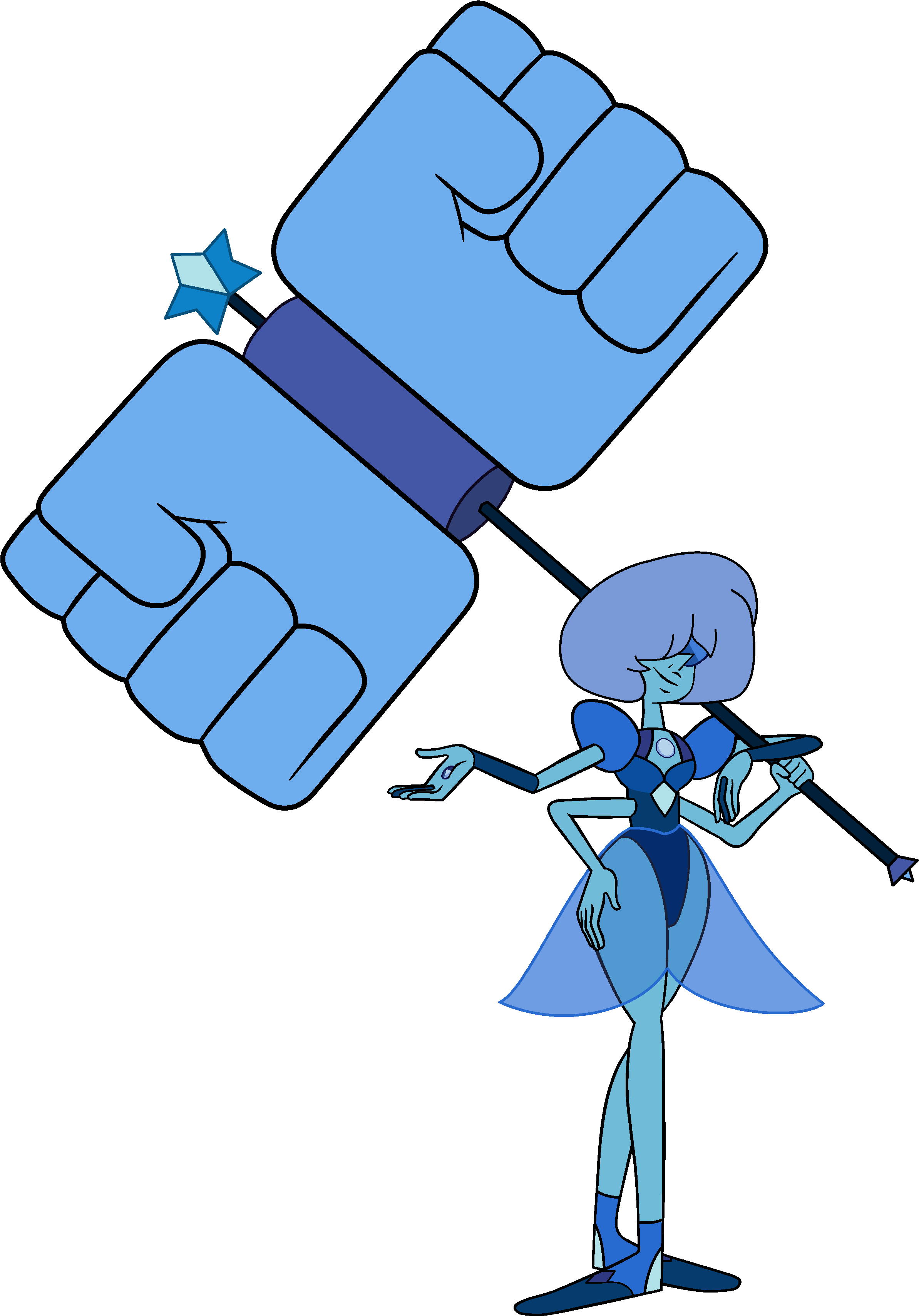 Bluesardonyxbytis - Cartoon (2520x3464)