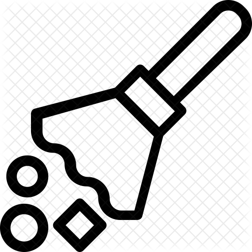 Broom Icon - Paintbrush (512x512)