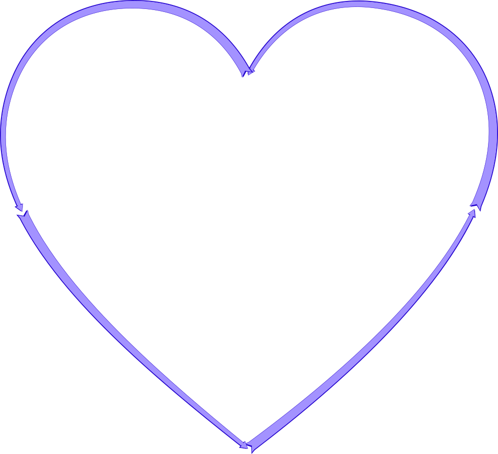 Arrow Heart - Heart (1000x911)