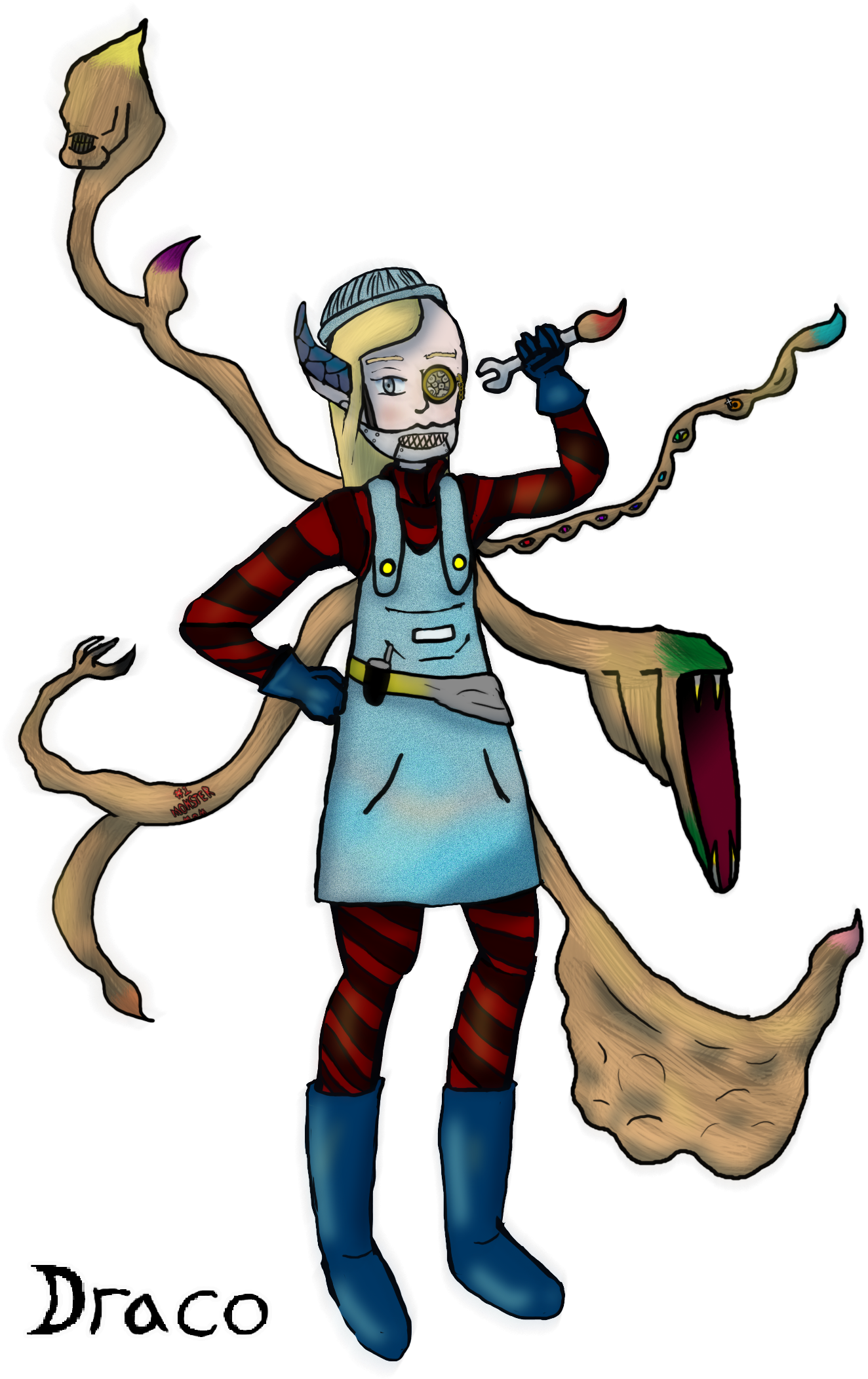 The Engineer-y Elf Started Kinda Looking A Bit Like - Portable Network Graphics (1362x2115)
