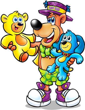 Punky Bear - Cartoon (360x525)