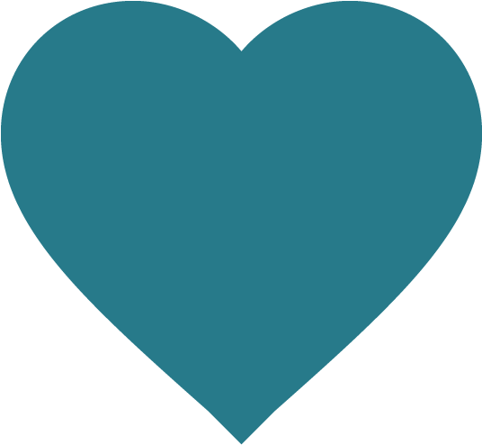 Sea Heart Vector (540x540)
