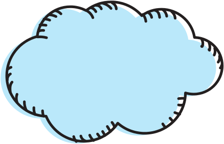 Natural Cloud Icon - Illustration (550x550)