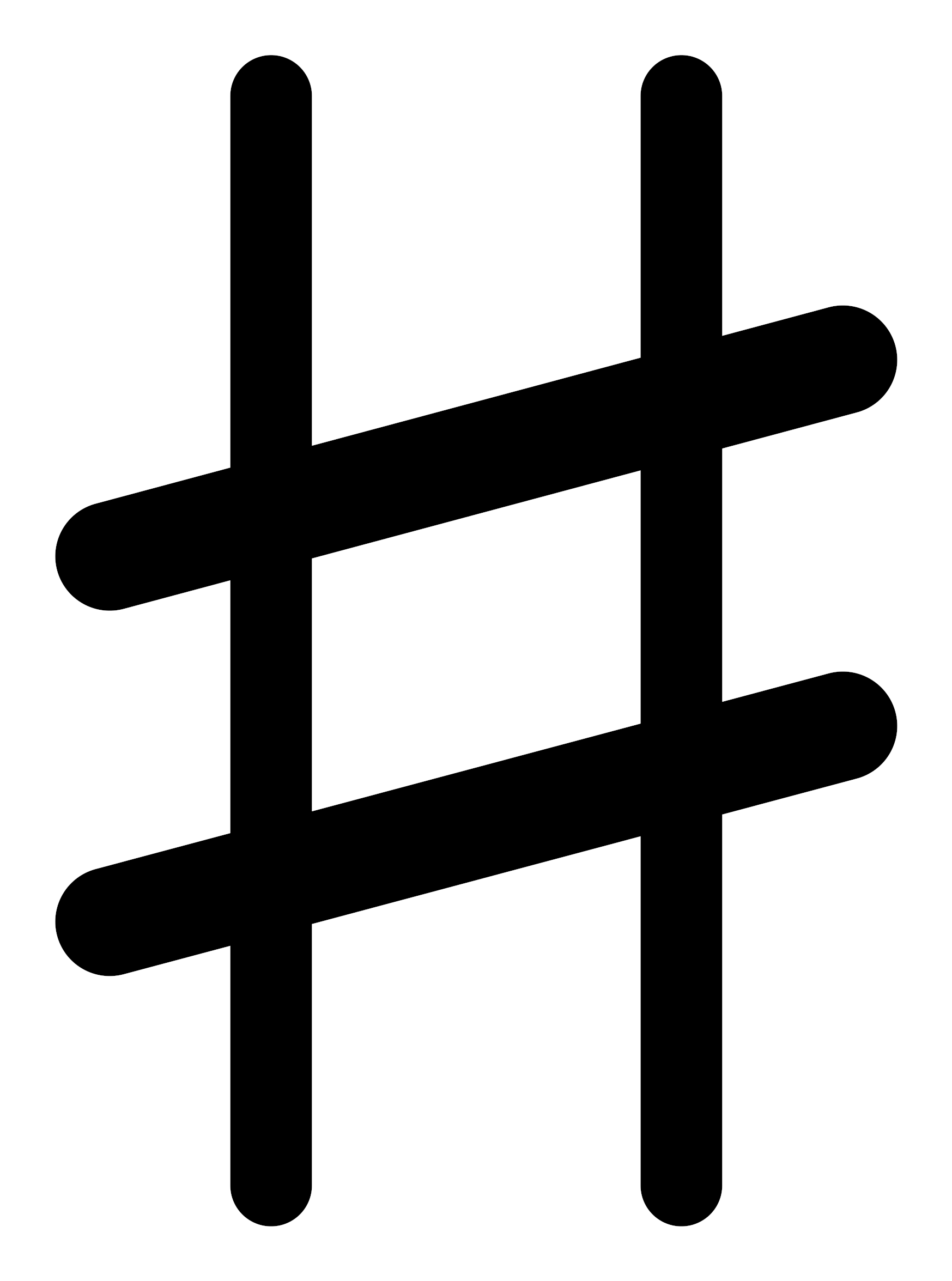 Big Image - Hashtag Clipart Transparent (2400x2400)