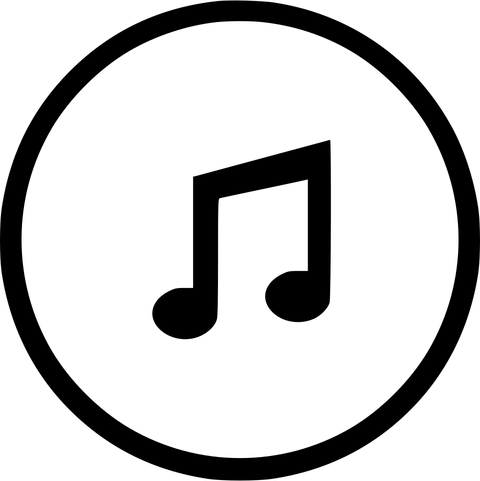 Music Sound Note Composition Comments - Circle (980x982)