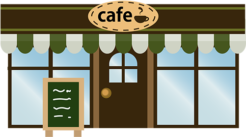 おしゃれなカフェ - Shop (500x375)