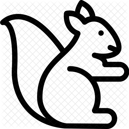 Squirrel Icon - Squirrel (512x512)