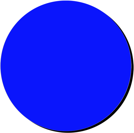 Blue Background Kolorcoat™ Beer Bucket Coaster - Solid Color Easter Eggs (500x500)
