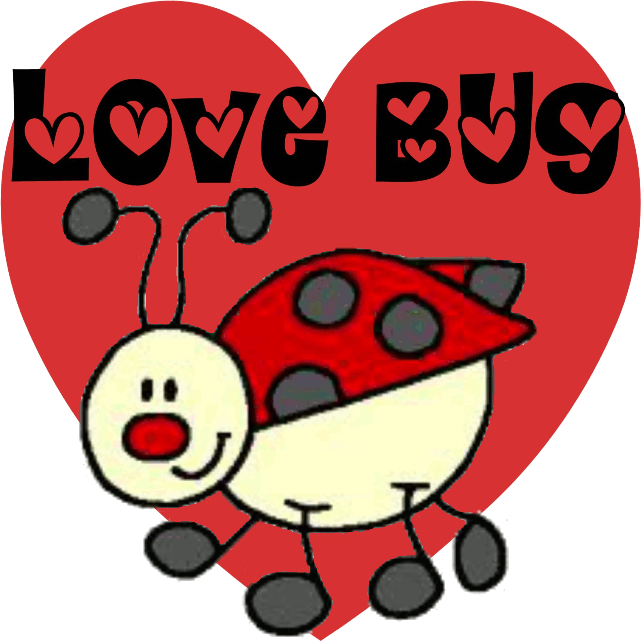 Love Bugs Clipart (2208x2199)