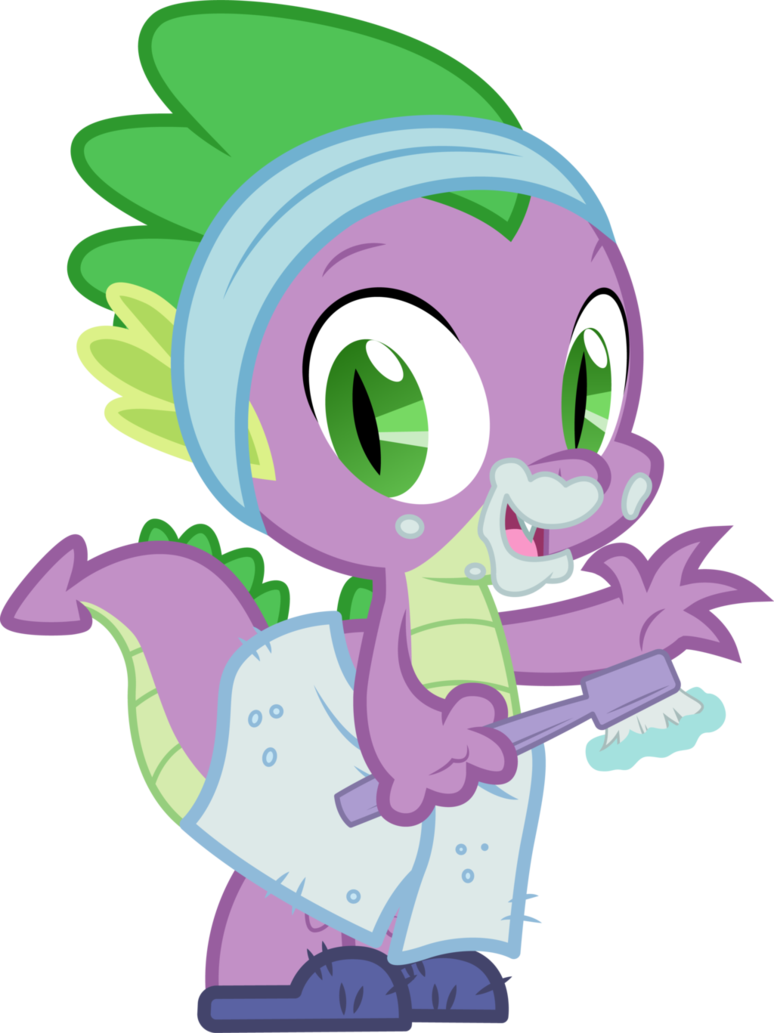 By Silvermapwolf - Spike My Little Pony Friendship Is Magic Cute Cartoon (774x1033)