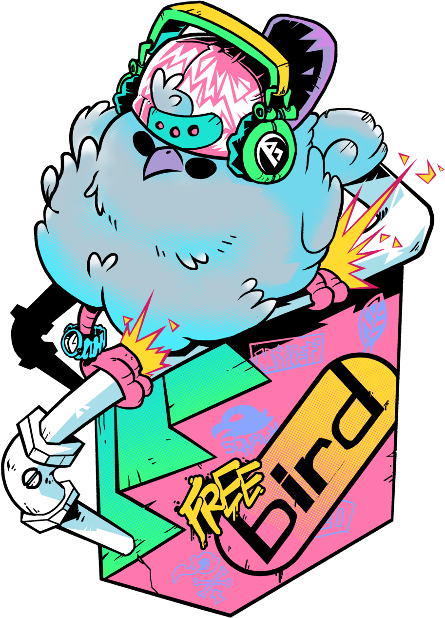 Free Bird - Free Bird (1000x1327)