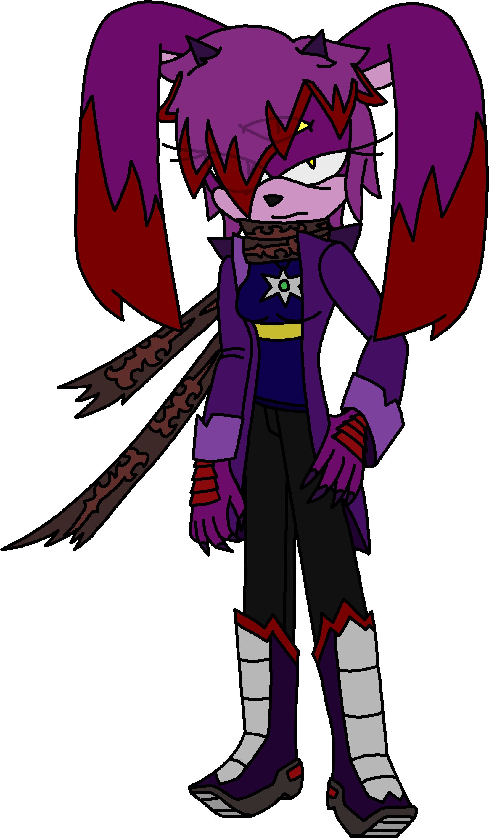 Xops Luna Flat - Cartoon (1824x3078)