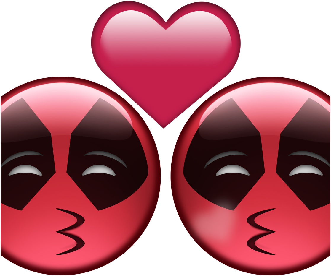 Emojis Deadpool (1200x1200)