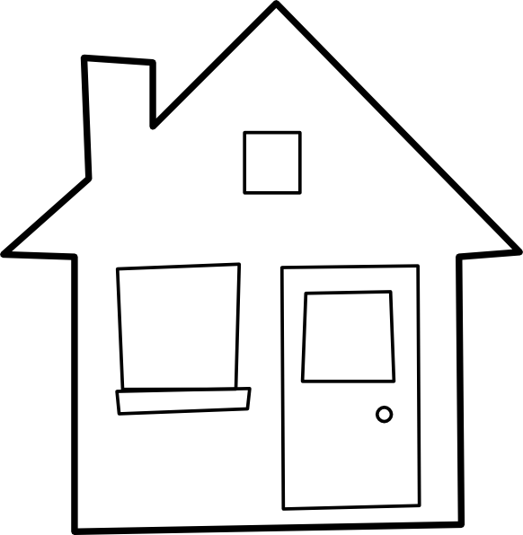 House Outline (582x596)