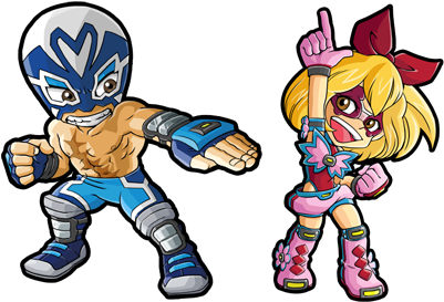 Wrestler - Cartoon (609x310)