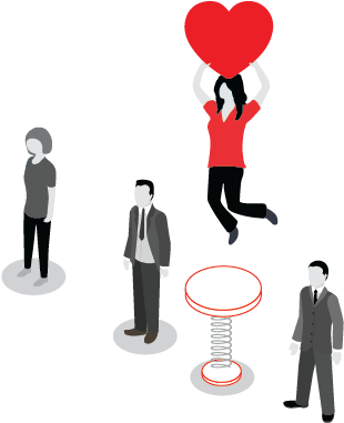 Stand Out From Competitors - Heart (410x410)